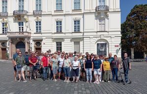 Reisegruppe in Prag